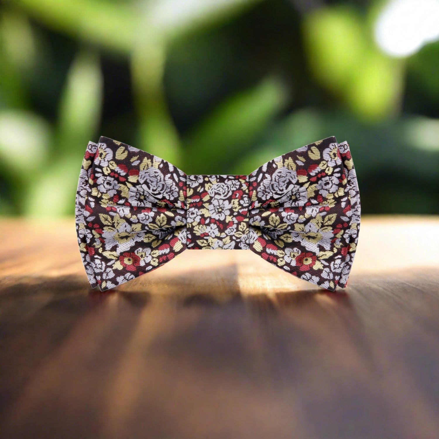 Sepia Flowers Bow Tie  Sepia Flowers Bow Tie  