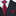 Main: A Burgundy, Blue Dot Pattern Necktie, Matching Pocket Square