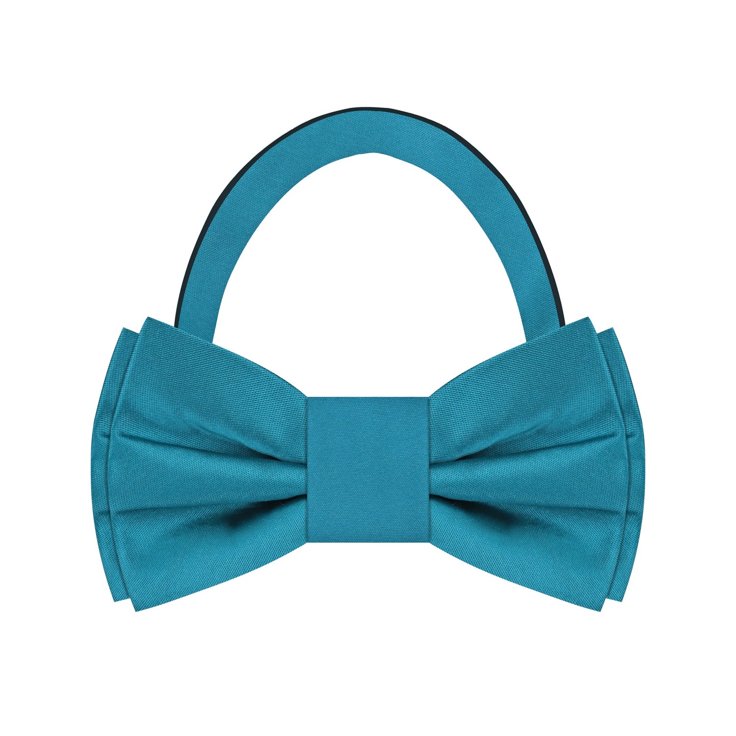 Caribbean Solid Colored Bow Tie Pre Tied