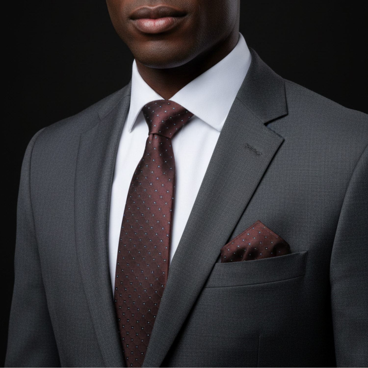 Powerful Geometric Necktie