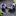 View 2N: Chrome and Purple Cufflinks
