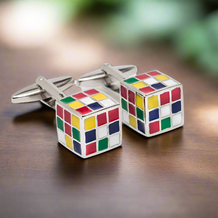 cubes cufflinks