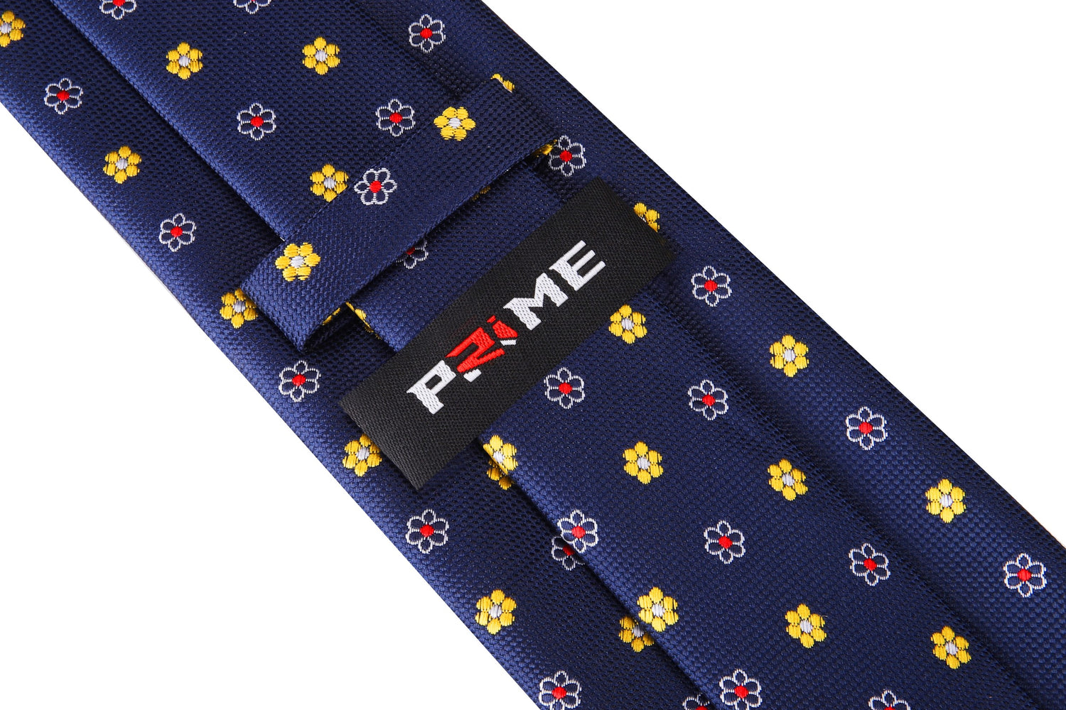 Blue, Yellow and Red Small Flowers Tie Keep