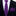 Thin Purple striped tie and Square
