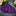 Purple striped tie