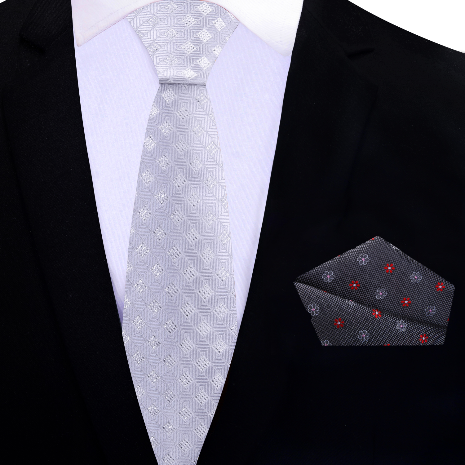 Diamonds in Pearl Necktie