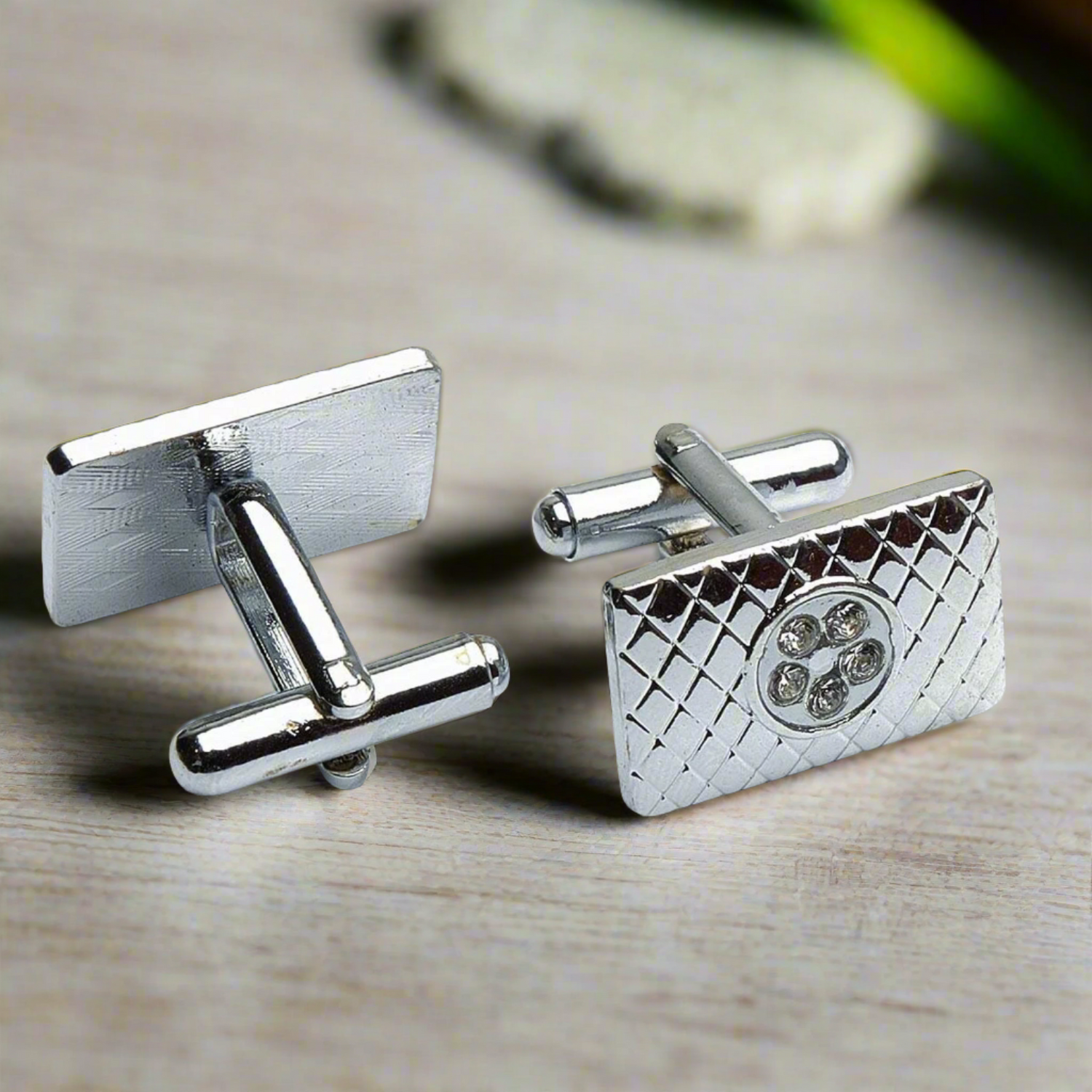 Chrome Cufflinks