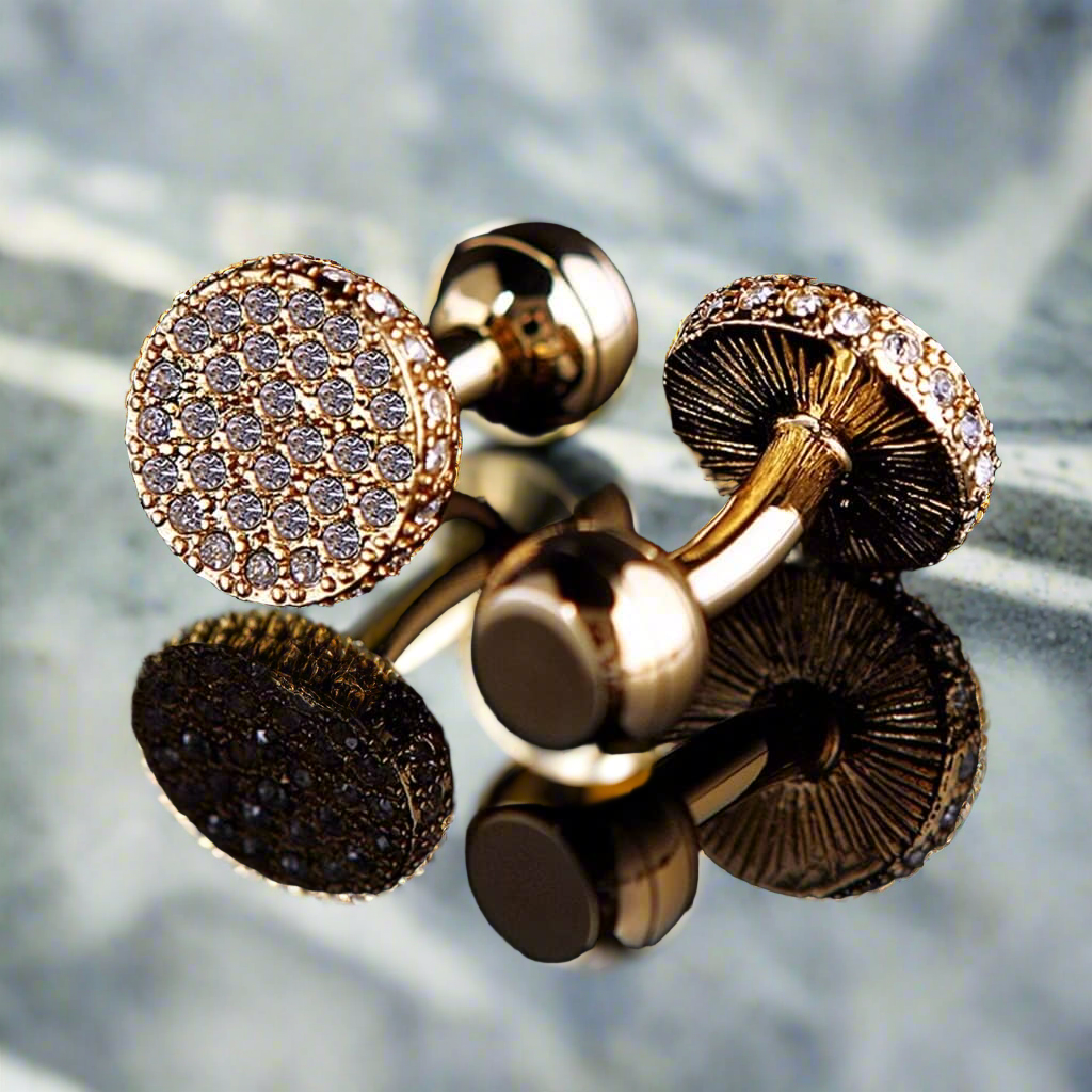 Gold Cufflinks 2