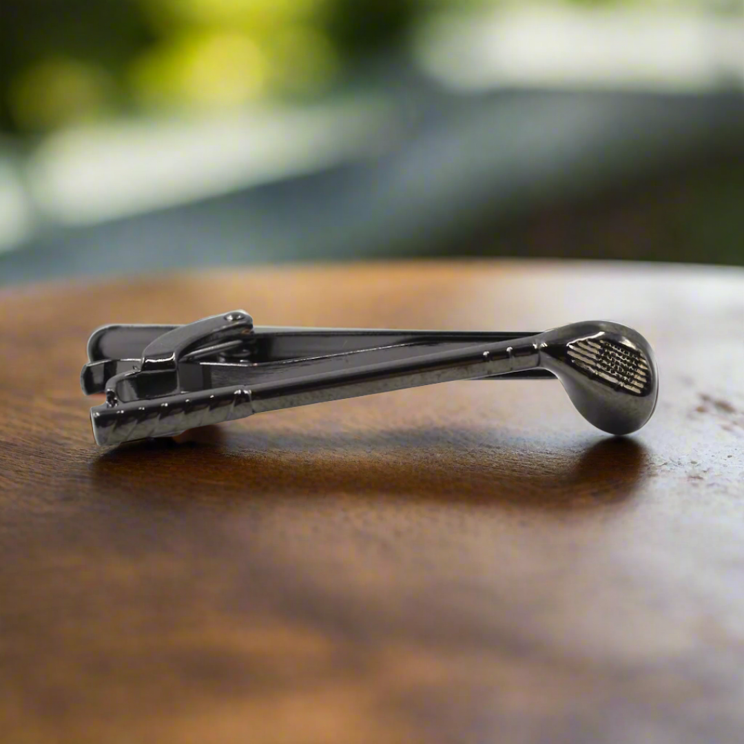 Gun Metal Tie Clip