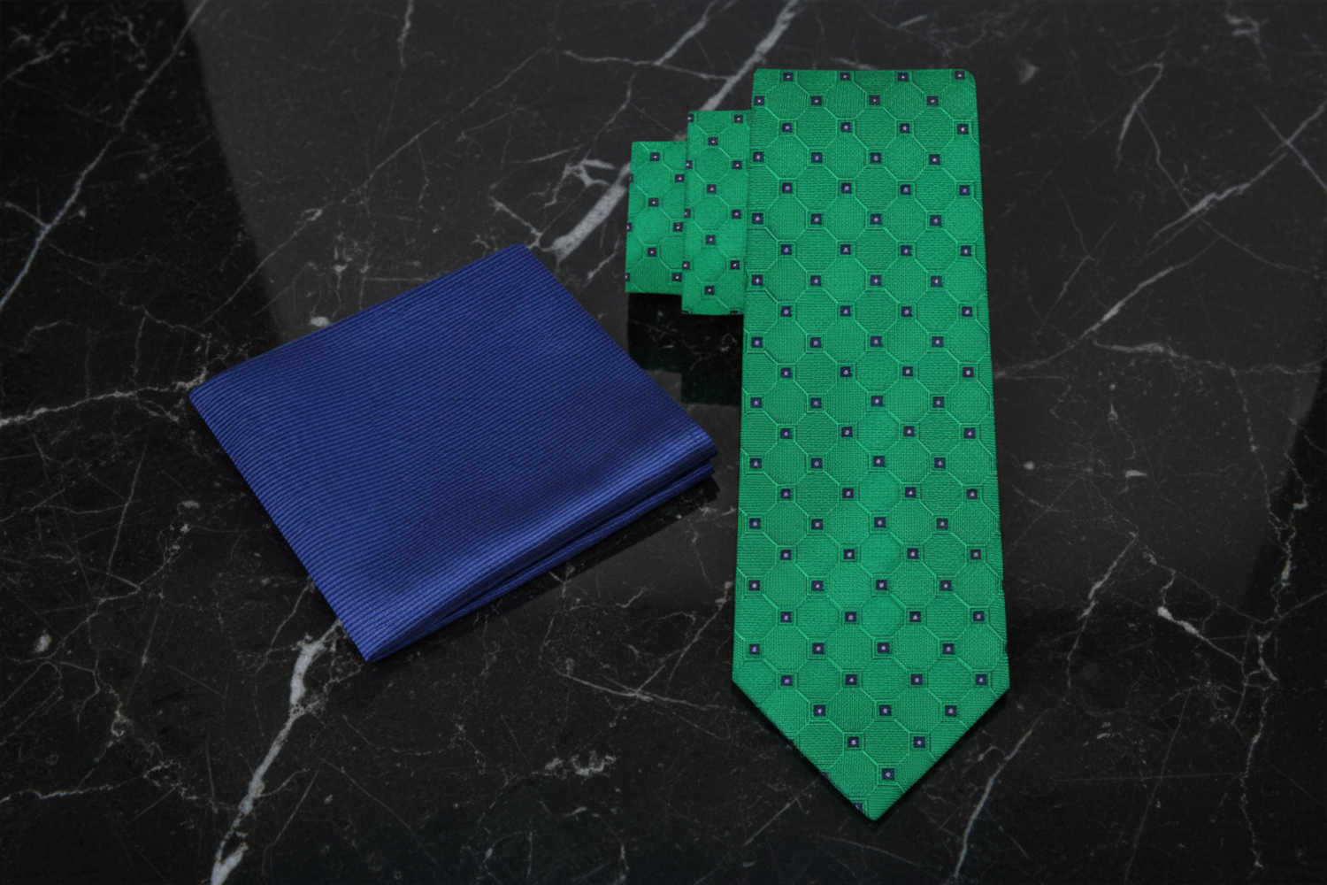 Powerful Green Necktie