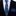 Thin Green, Blue, Pink Flamingo Necktie and Blue Square