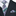 A Green, Black, White, Grey Paisley Self Tie Necktie and Square