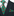 Main: A Green, Red Polka Dot Pattern Silk Necktie, Matching Pocket Square