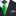Green Seam Route Tie and Accenting Square 12