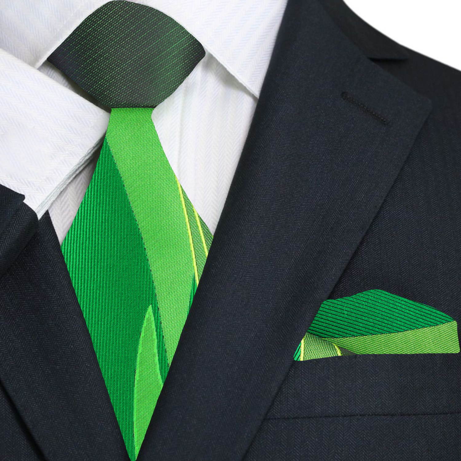 Green Seam Route Tie and Square 3