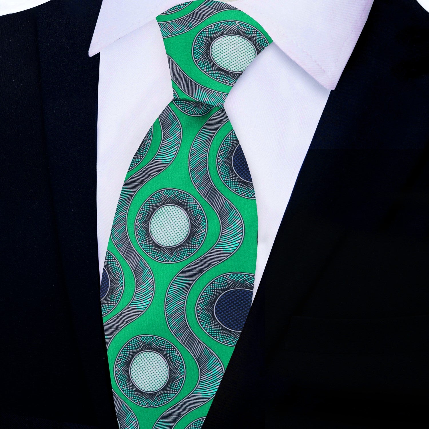 Green Serpent Necktie