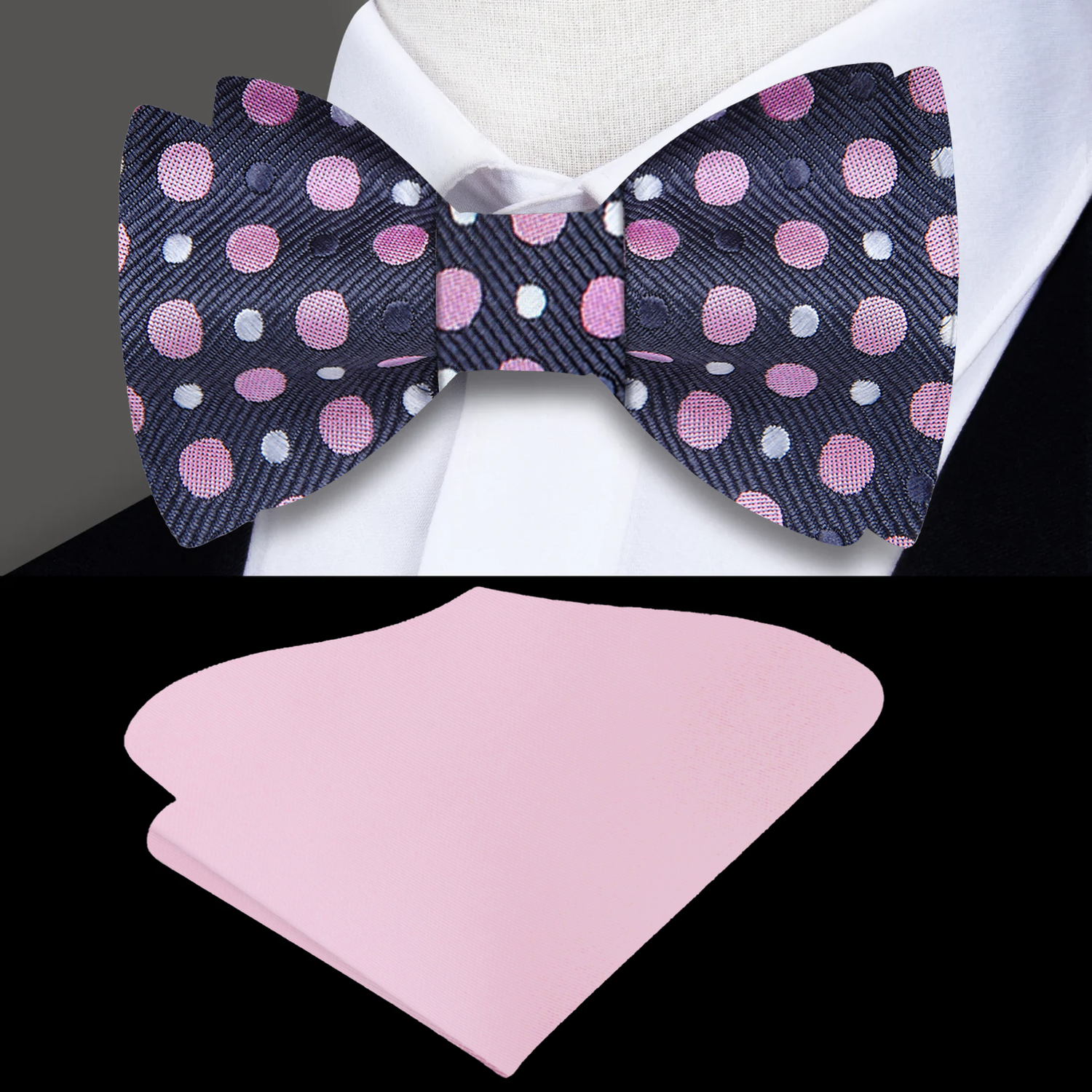 Eloquent Polka Bow Tie