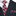 Main: Red, Grey Big Hounds-tooth Tie and Pocket Square