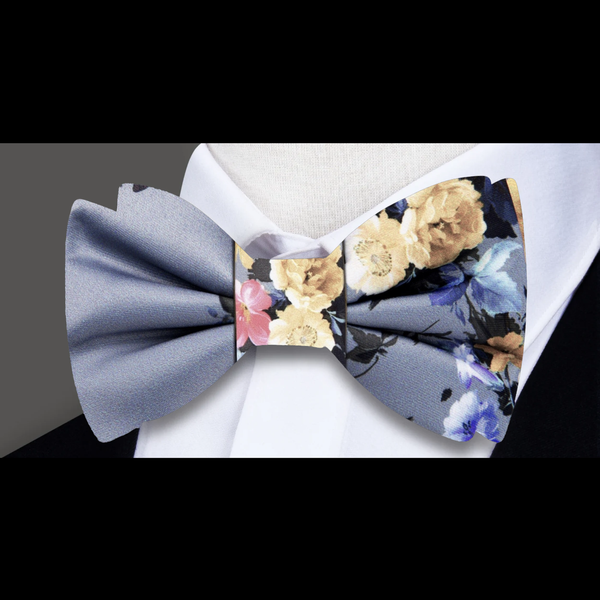 Exclusive Pink Bow Tie - 100% Silk - BOG6