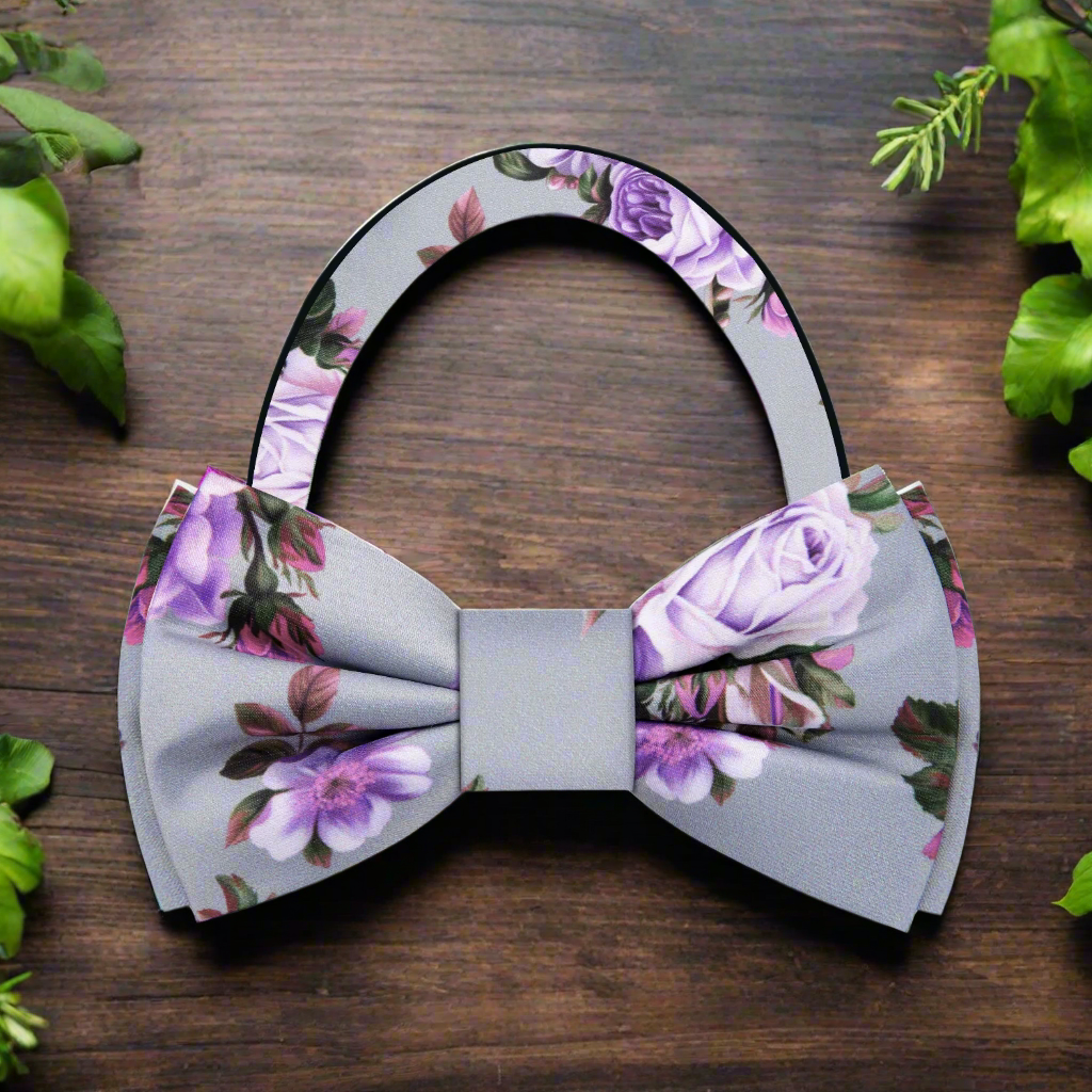 floral pre tied bow ties