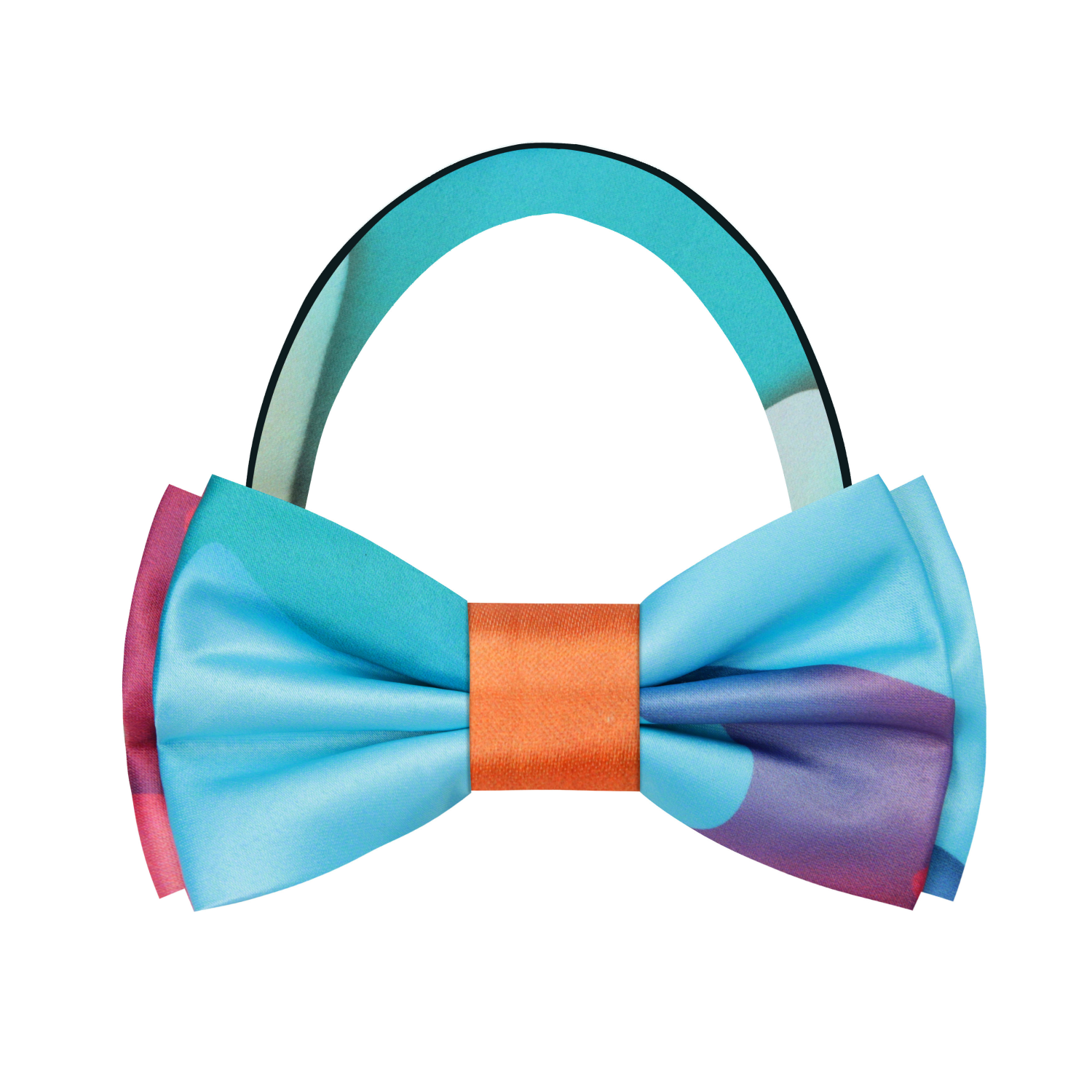 Colorful It’s Melting Bow Tie Pre Tied