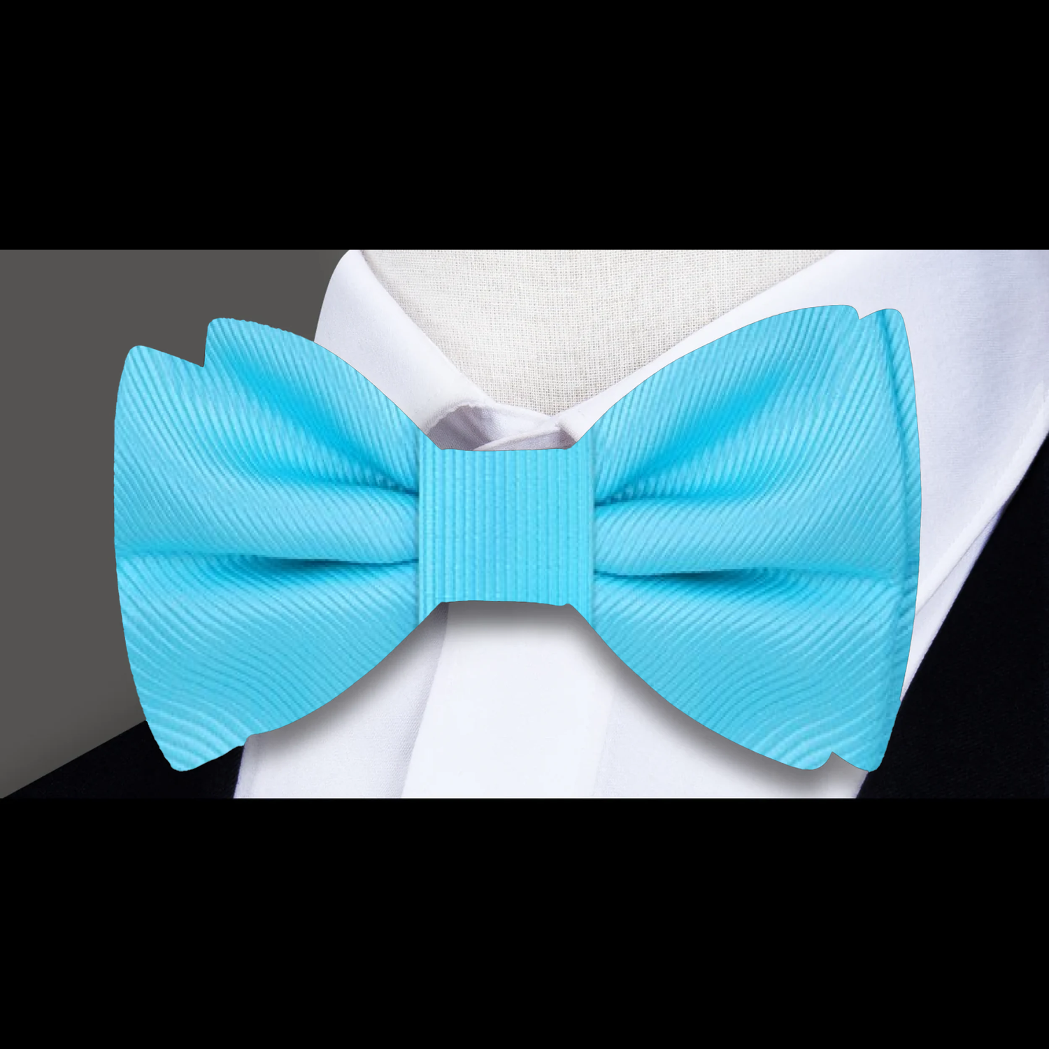 Solid Mint Bow Tie  