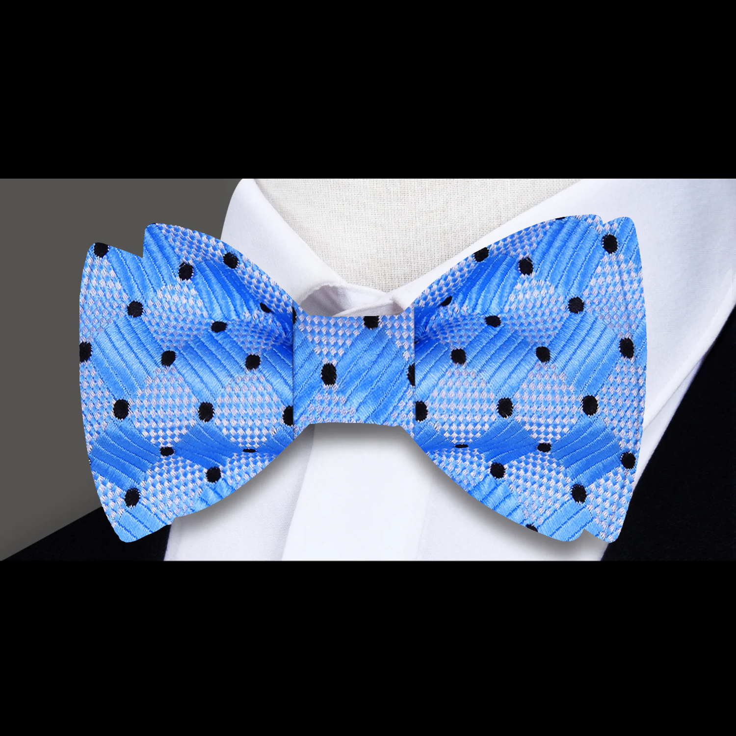 Light Blue Pacer Bow tie 