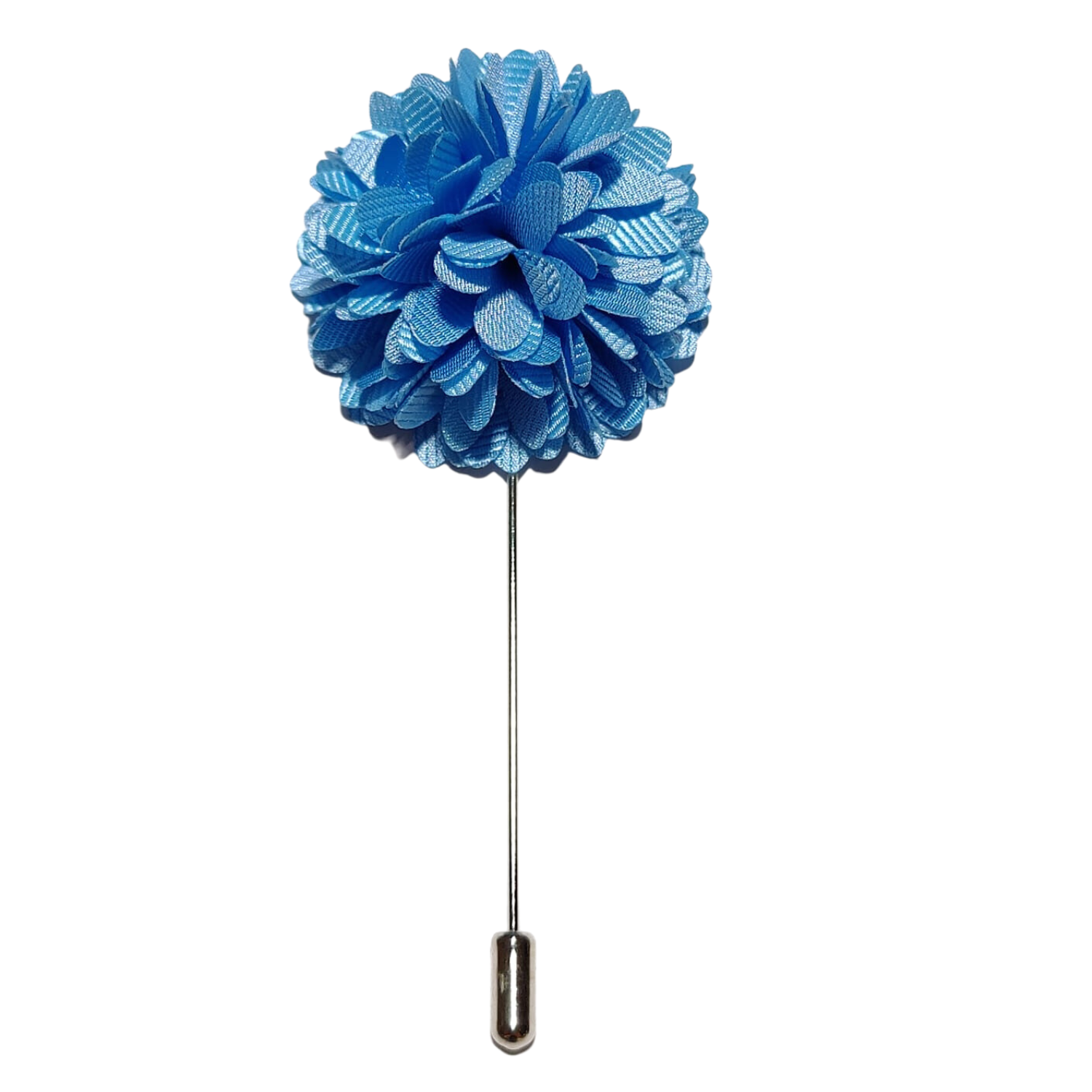 Light Blue Blossom Lapel Pin