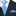 Light Blue and White Polka Necktie and Matching Square