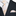 Black suit with white shirt, gold patterned tie, and matching pocket square.