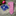 Alt Pink, Red Geometric Necktie with Blue Floral Square