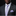 Man wearing purple stripe tie and square