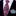 View 2: Dark Fuchsia Abstract Necktie & Grey Square
