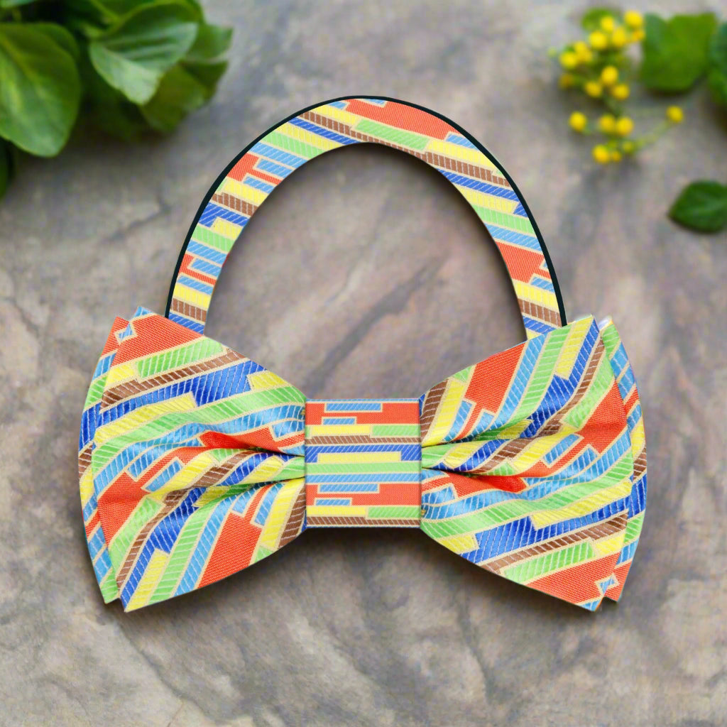 Multi Color Pre Tied Bow Tie