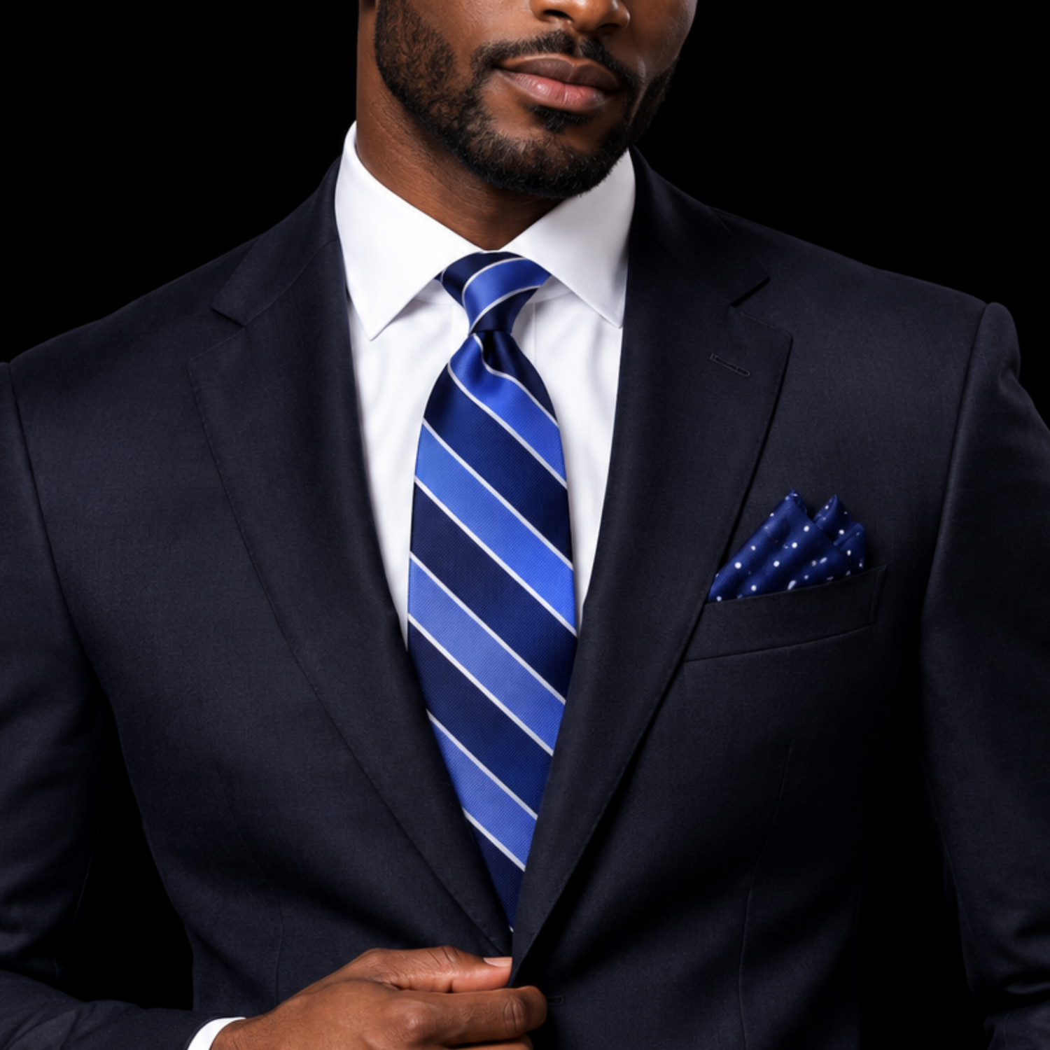 man wearing suit and tie