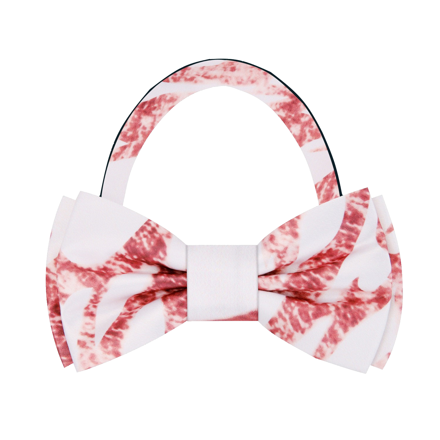Rose Gold and White Marble Bow Tie Pre Tied