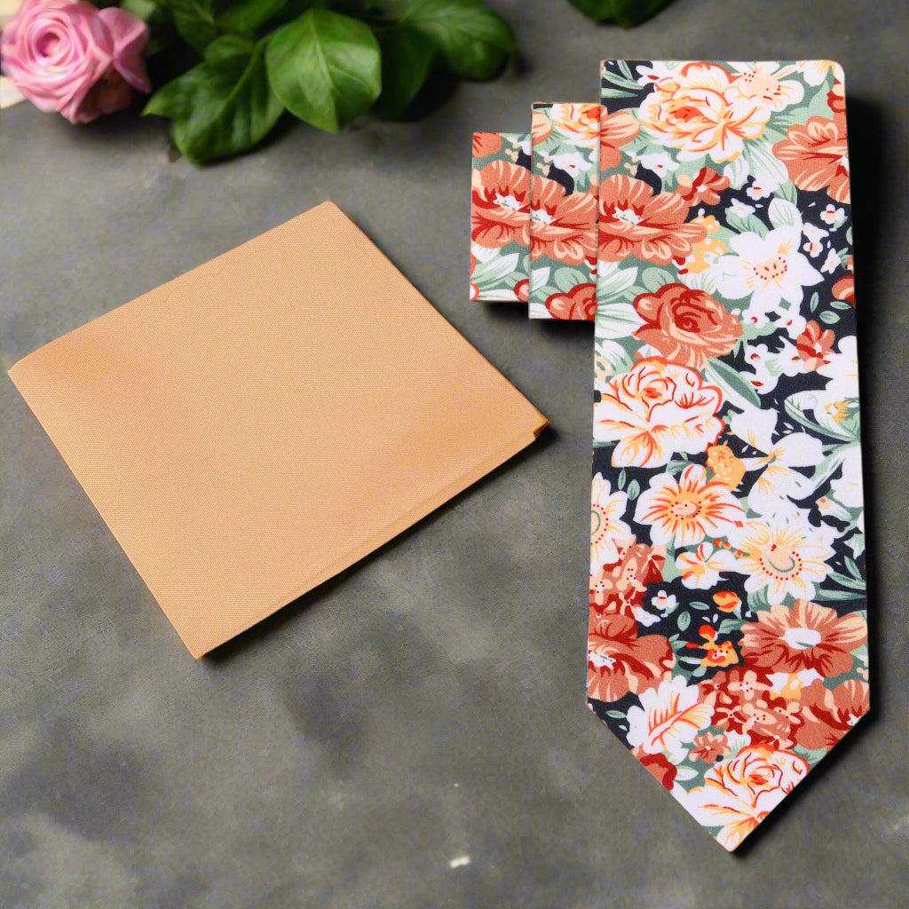 Spiced Blossom Necktie