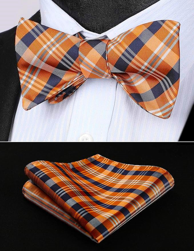 Racing Plaid Bow Tie