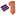 Alt View: Orange, Purple, White Paisley Necktie and Purple, Light Blue Stripe Pocket Square