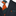 Main View: Orange, Green Stripe Tie and Square