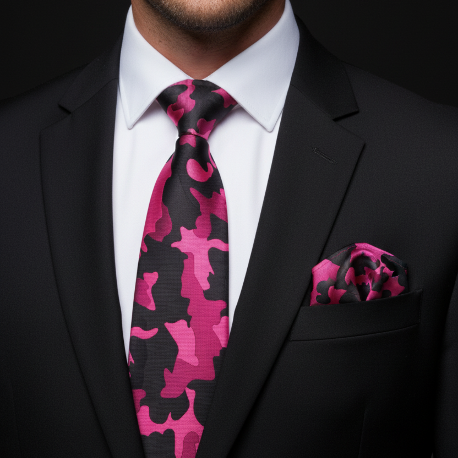 Camouflage Necktie
