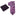 Alt View: Pink, Black Paisley Necktie with Black, Pink, Purple Check Square