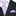 Black suit with a pink and blue checkered tie and matching pocket square.