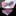 Pink, Grey Stripe Bow and Accenting Square