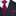 Main Black with Reddish Pink Leaves Necktie and Matching Square