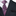 Pink, Black Paisley Necktie with Black Square