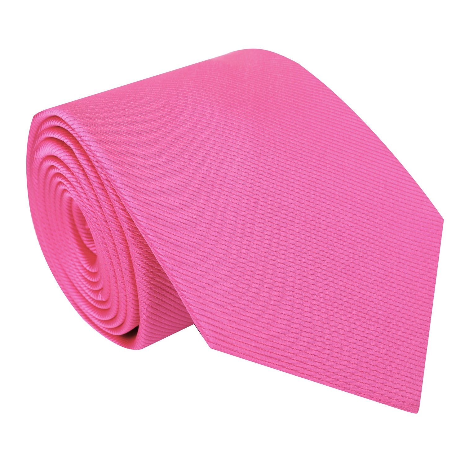Solid Pink Necktie  