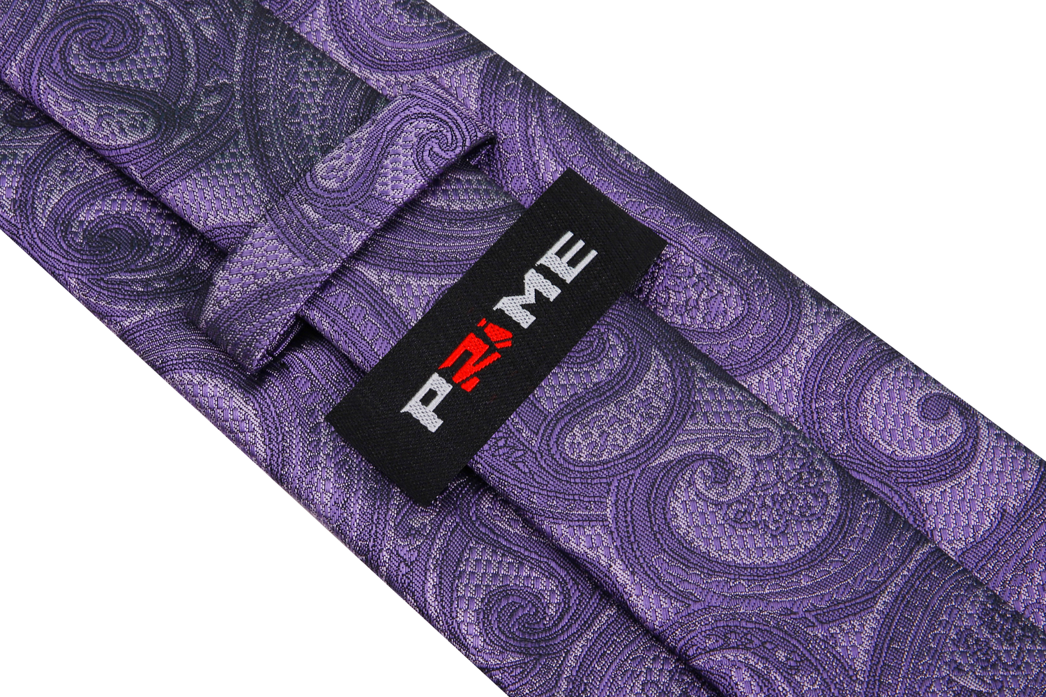 Purple Paisley Necktie Keep