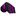 Purple Black Cadenza Necktie  