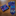 Alt View: Blue, Purple and White Flowers Necktie and Accenting Blue and Purple Paisley Square